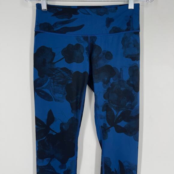 Lululemon Wunder Under Legging 30" HR Full On Luxtreme Size 6 Jumbo Inky Floral - Picture 4 of 9